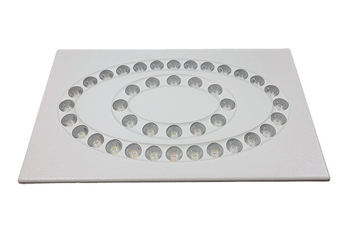 Kuyumcu Led Aydınlatma 40 Led Dikdörtgen Armatür