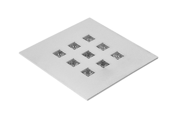 Kuyumcu Led Aydınlatma 9 Led Kare Armatür