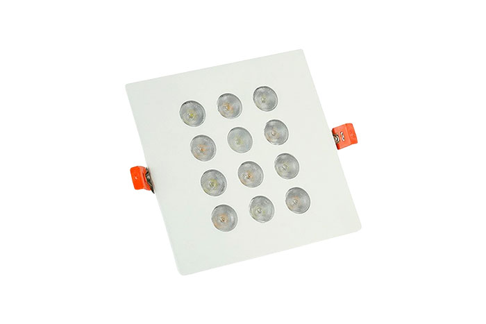 Kuyumcu Led Aydınlatma 12 Led Kare Armatür